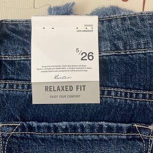 Relaxed fit Kancan womens jeans size 5/26